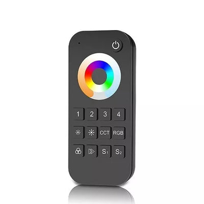 RT10 nuotolinis valdymo pultelis, 4 zonų RGB/RGBW ir CCT