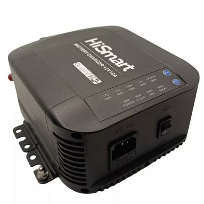 Automatinis švino rūgšties / LiFePO4 akumuliatoriaus įkroviklis, 12V 10A