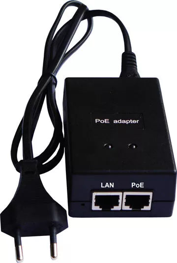 PoE įterpėjas-injector 1 kanalo POE-004, 48V, 0,4A