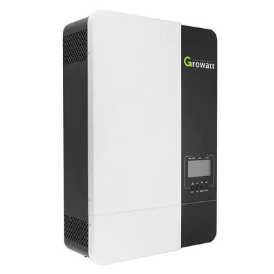 Inverteris GROWATT SPF3500ES, 3.5kW, 1-fazis, 48V, 80A MPPT, 450V
