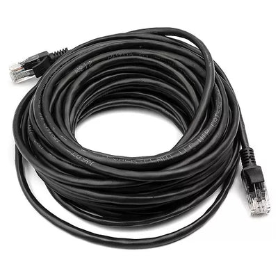 Kabelis Cat5E UTP, 10m, juodas