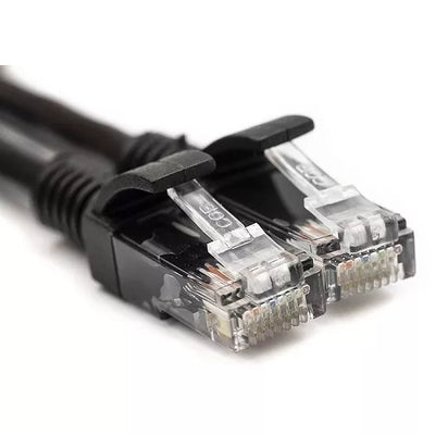 Kabelis Cat5E UTP, 25m, juodas