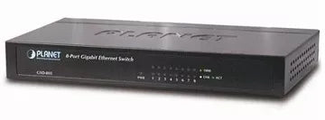 8-prievadų Gigabitinis interneto tinklo šakotuvas Planet GSD-805-EU
